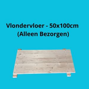 Vlondervloer - 50x100cm (Alleen Bezorgen)