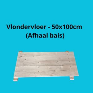 Vlondervloer - 50x100cm (Afhaal bais)