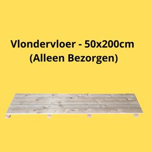 Vlondervloer - 50x200cm (Alleen Bezorgen)